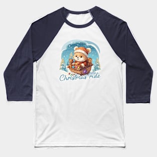 Christmas ride Baseball T-Shirt